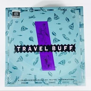 Travel Buff  Board Game of Challenging Travel Imagination #1 Games Magazine
